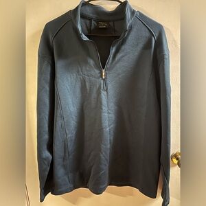 Nike Golf Blue Zip Up Sweater